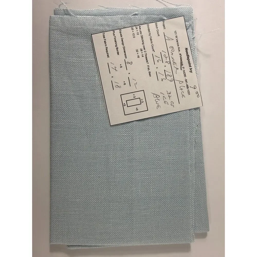 The Cricket Collection A Summer Place Cross Stitch Chart No 264 32ct Blue Linen